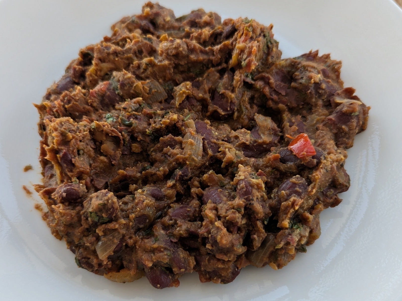 Georgian-Style Lobio with Tomatoes and Walnuts