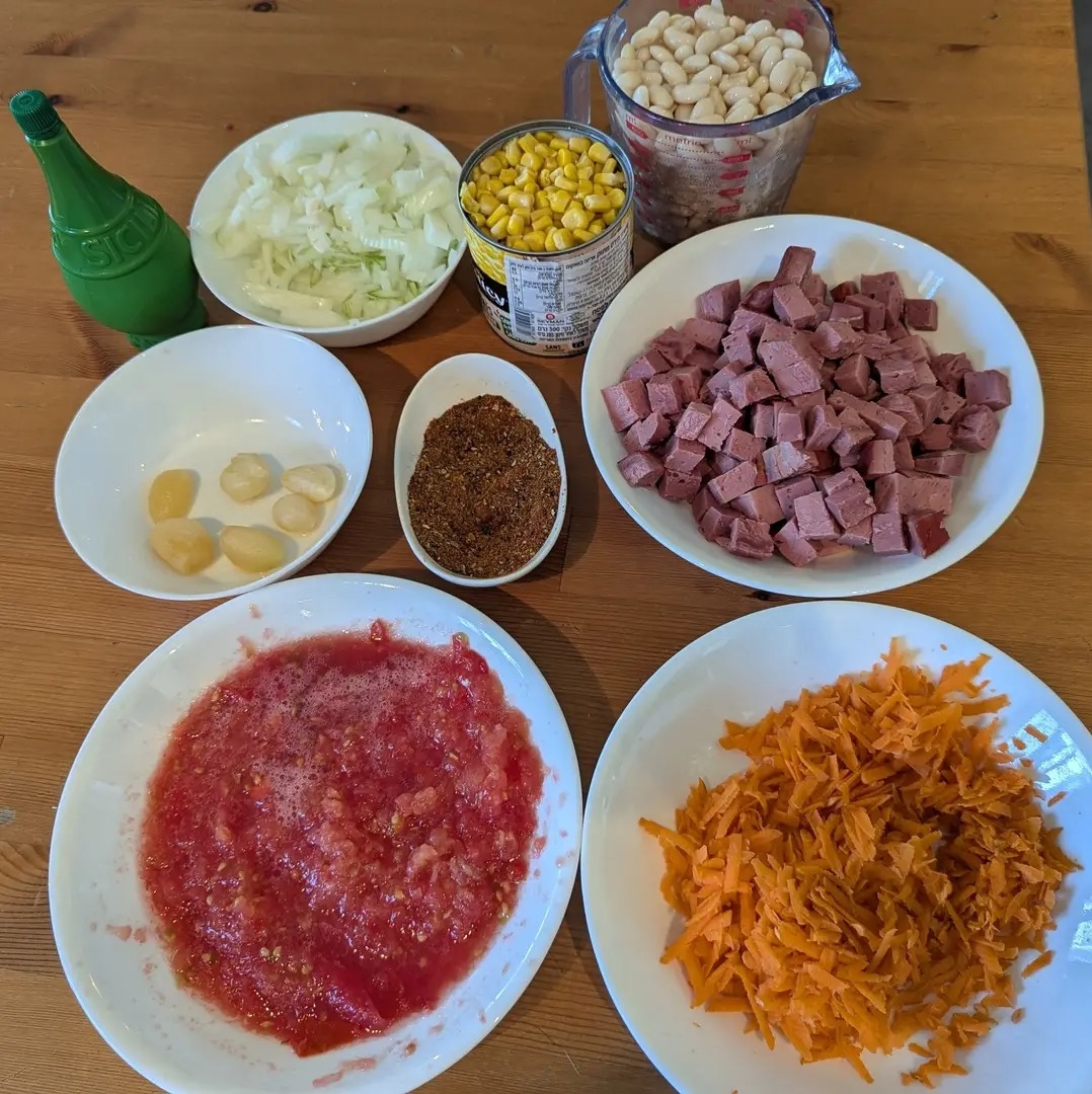 Spicy Mexican-Style White Bean Soup with Smoked Beef