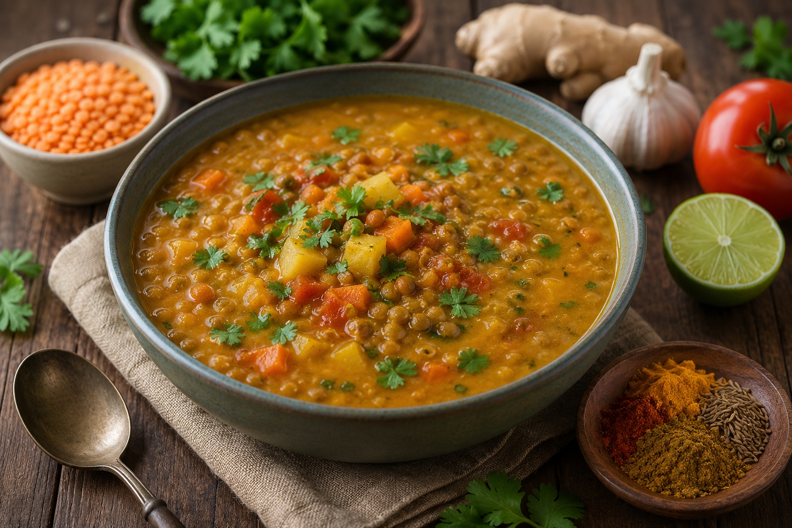 Sabzi Dal Masala